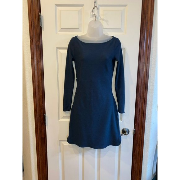 Toad&Co Crossover Back Dress Size Small - Picture 3 of 8